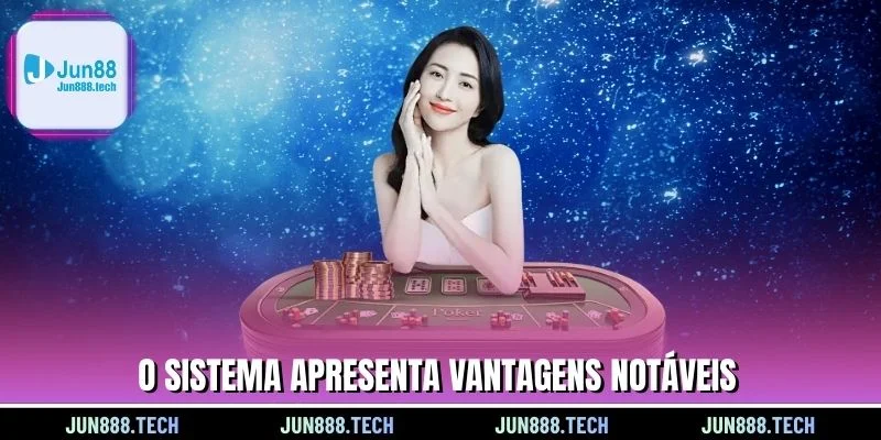 O sistema apresenta vantagens notáveis